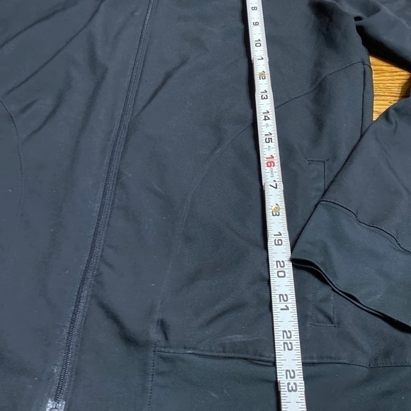 𝅺under Armour Nylon Jacket Black Full Zip Size MD. - Picture 8 of 10